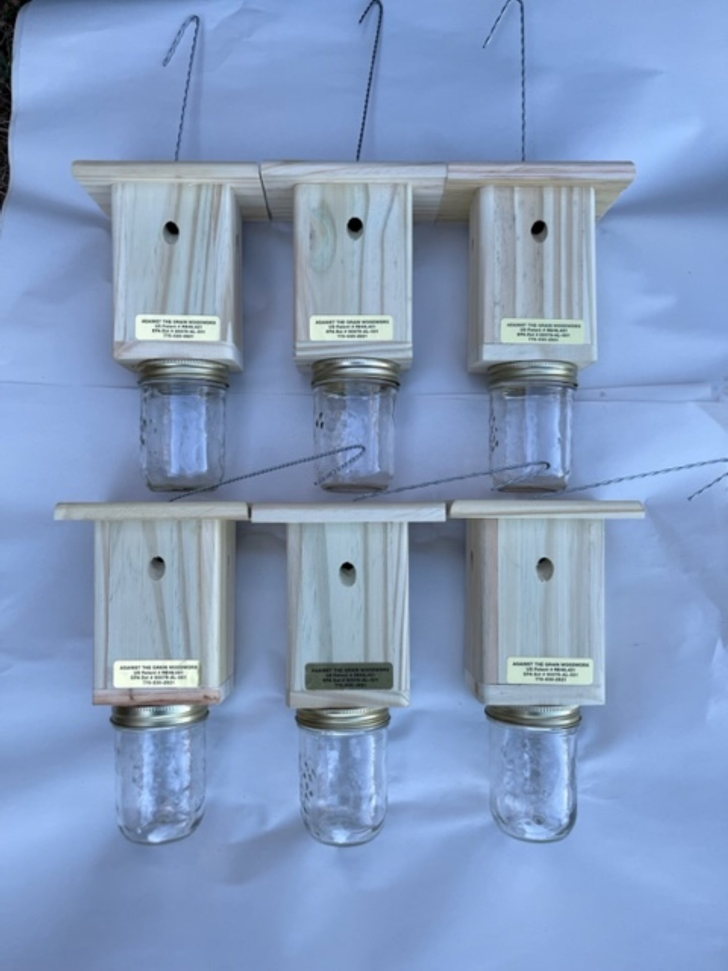 Best Carpenter Bee Trap - Carpenter Bee Trap - Wood Boring Bee Trap for Outdoors -Chemical Free - Free Shipping